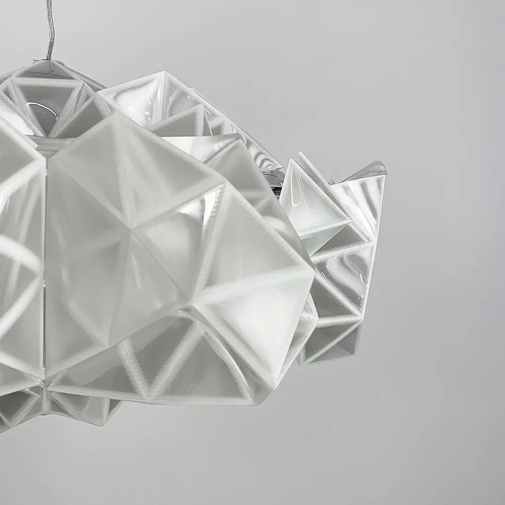 Дизайнерская люстра DRUSA Line.F Цвет корпуса Белый - фото 3