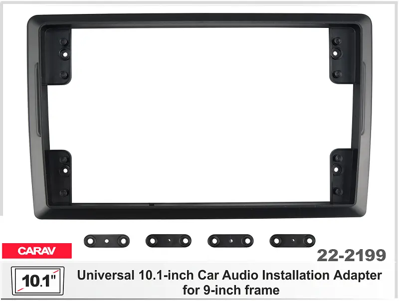 Рамка универсальная для перехода с 9" на 10,1" Carav 22-2199 - фото 3
