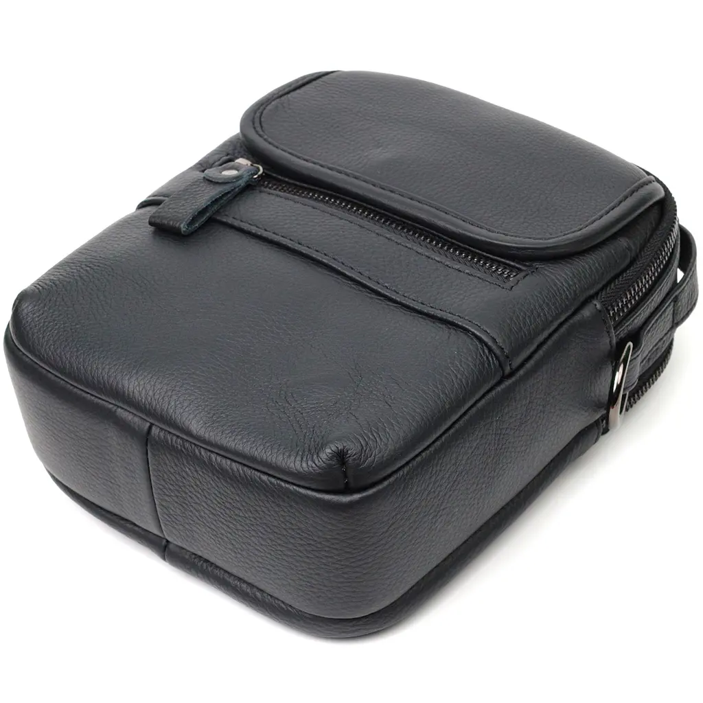 Кожаная мужская сумка Vintage 17х21х7 см sum0023586 - фото 3