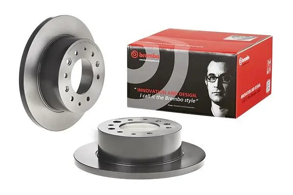 Диск гальмівний невентильований Hyundai H350 15-25р Brembo (08.D432.11) - фото 2