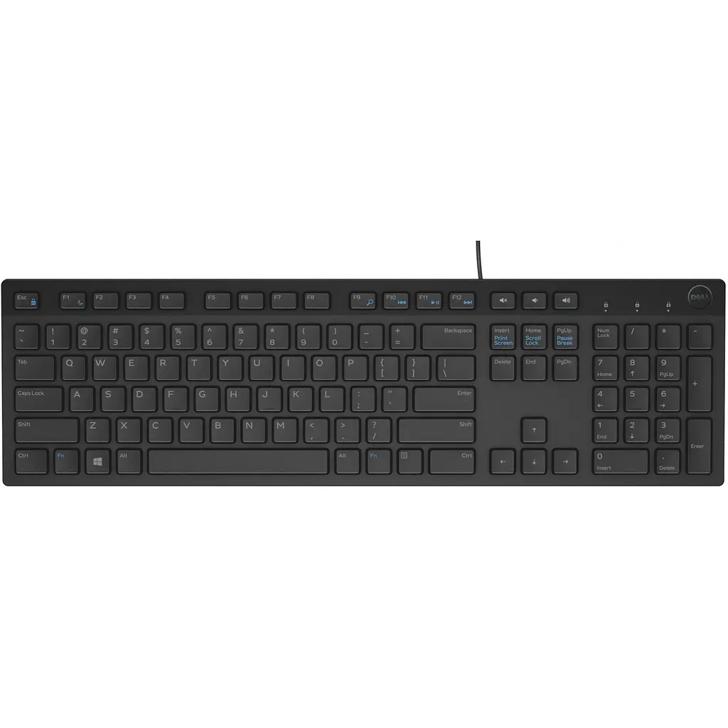 Клавіатура Dell KB216 (580-ADGR) Black
