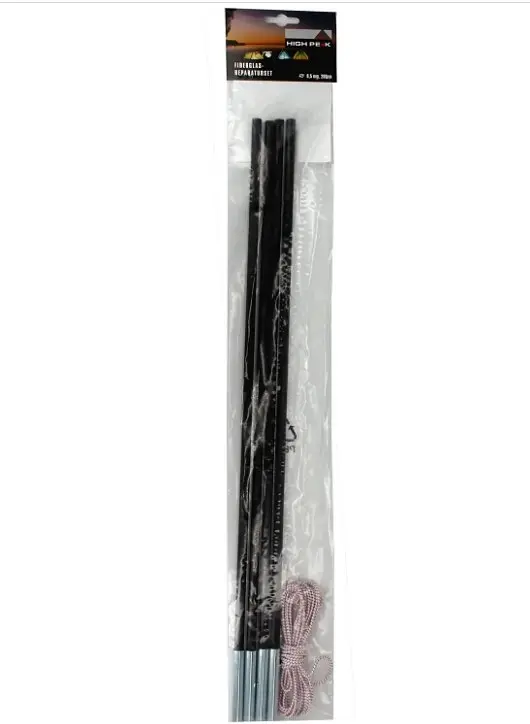 Набір дуг High Peak Fiberglass Repair Kit 8.5 mm Black (41711) 929905 - фото 2