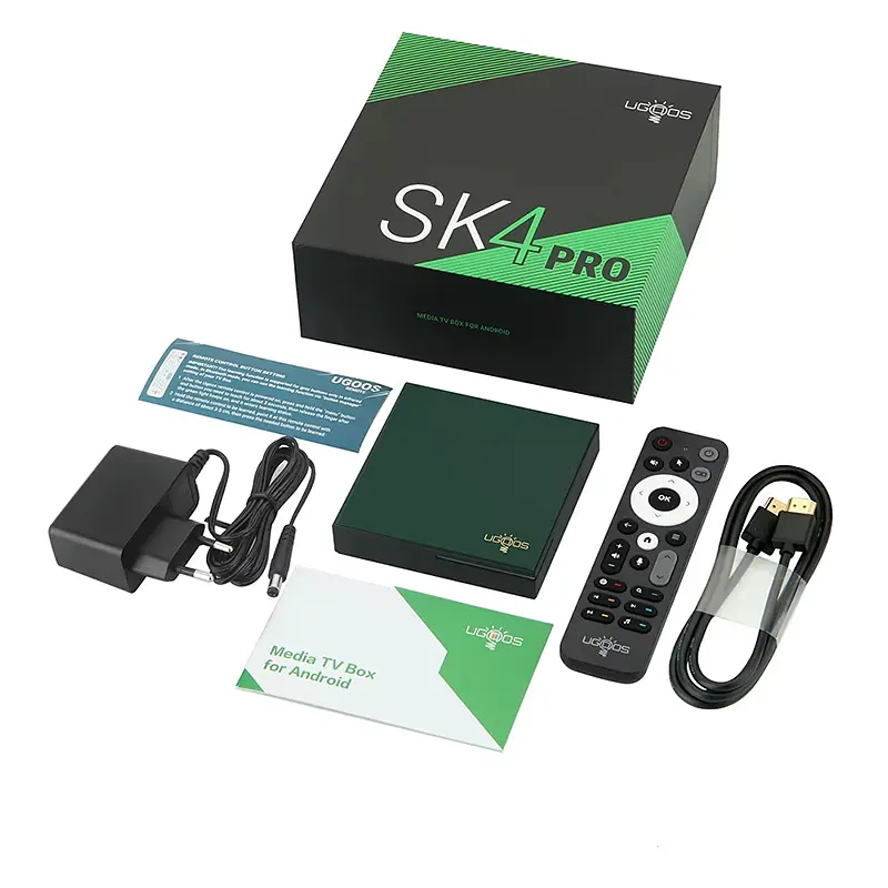 Смарт ТВ приставка Ugoos SK4 Pro 4/64 Гб Smart TV Box Android 14 - фото 2