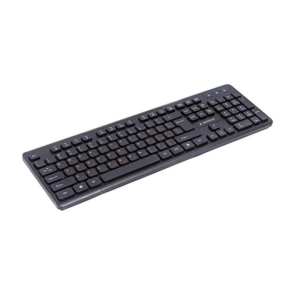 Клавіатура Gembird KB-MCH-04-UA USB Black (KB-MCH-04-UA) - фото 2