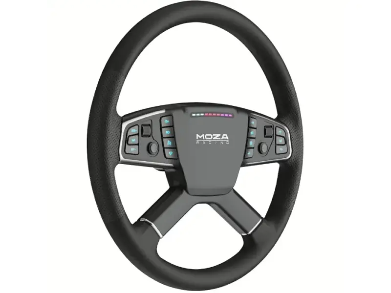 Руль Moza Racing TSW Truck RGB Black (RS060) - фото 2