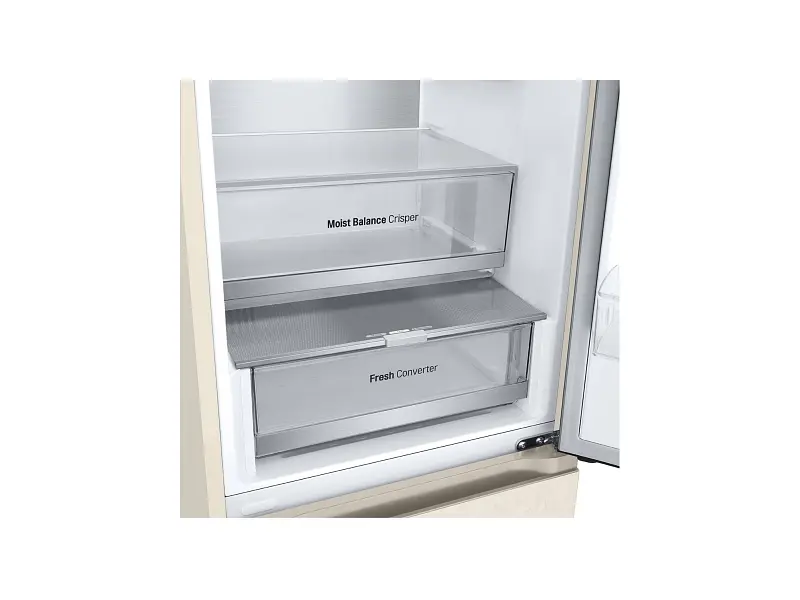 Холодильник з морозильною камерою LG GC-B509FEPW - фото 3