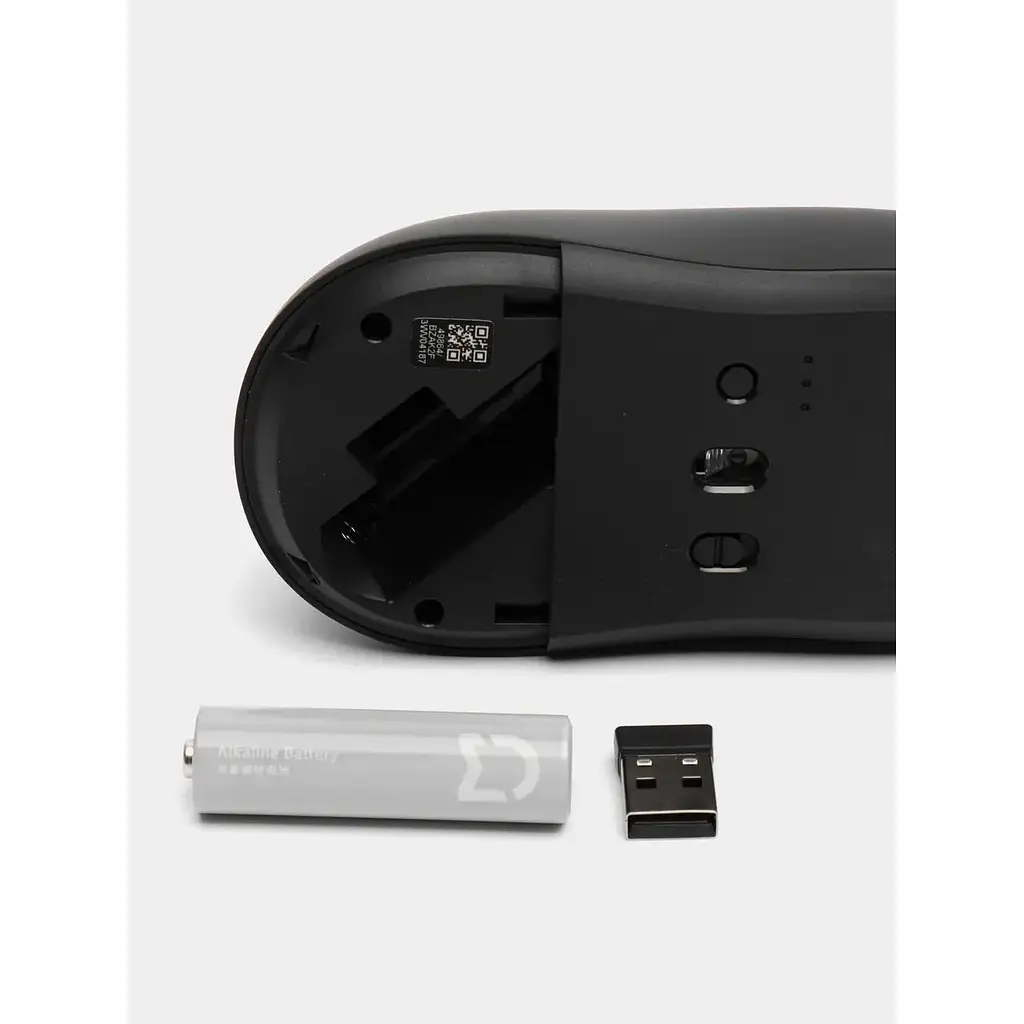 Комп'ютерна миша Xiaomi Mi Mouse 3 Wireless 2.4 ГГц бездротова безшумна підключення до 3 пристроїв Black - фото 4