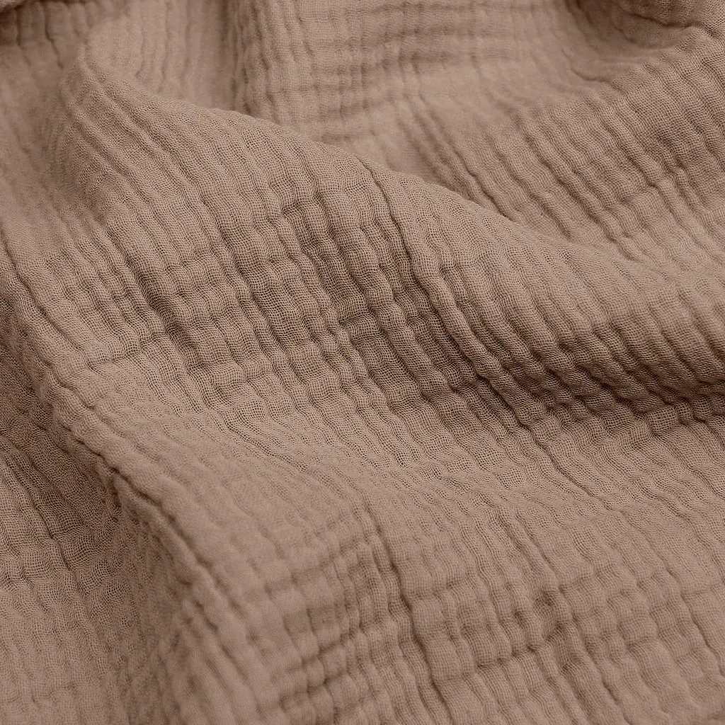 Наволочка Cosas Brown муслінова 40х60 см коричнева (019Muslin_Brown_40x60) - фото 3