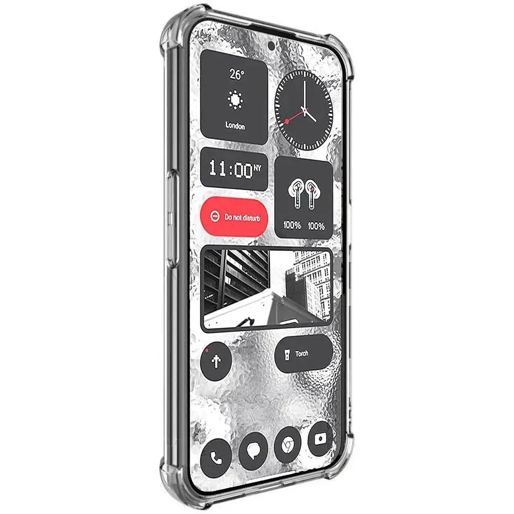 Панель BeCover Anti-Shock для Nothing Phone (2a) Clear (711793) - фото 3