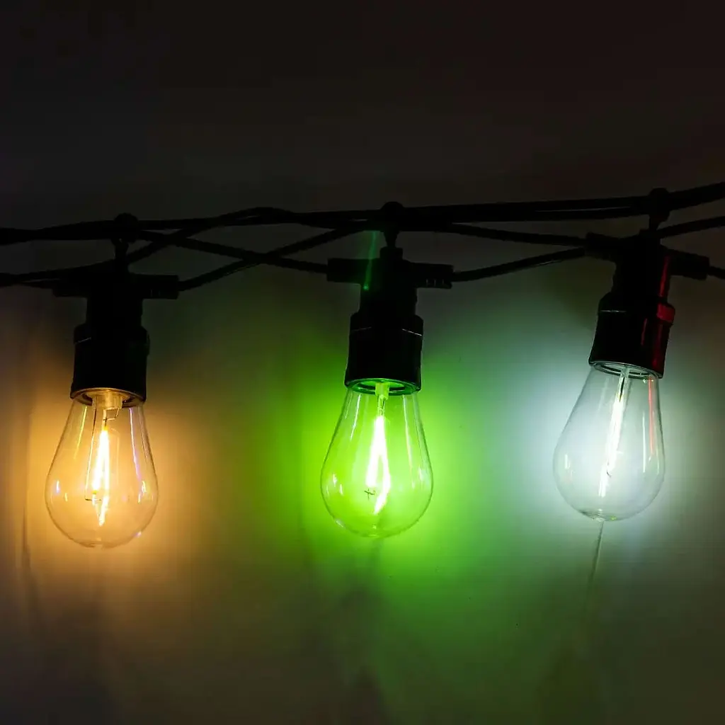 Ретро-гірлянда вулична GarlandoPro 10 LED довжина 5 м, мультиколор (S14ML) - фото 9