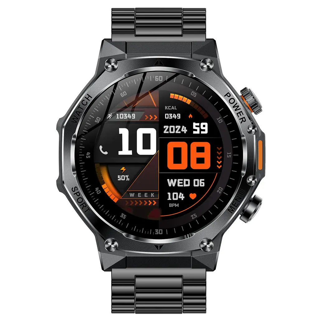 Часы Smart Surf X Pro Black Steel, 2 ремешка - фото 3