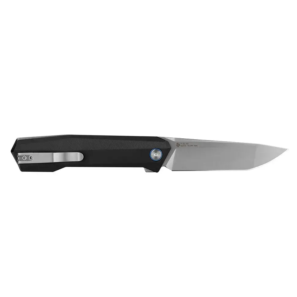 Ніж складаний туристичний Ruike P166-AB, (9.2 см) 14C28N / Aluminum чорний - фото 5