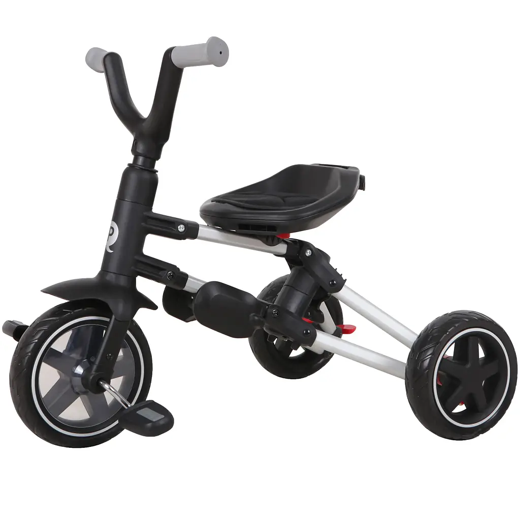 Дитячий складний триколісний велосипед Qplay Nova Eva сірий (S700-2Grey) - фото 5