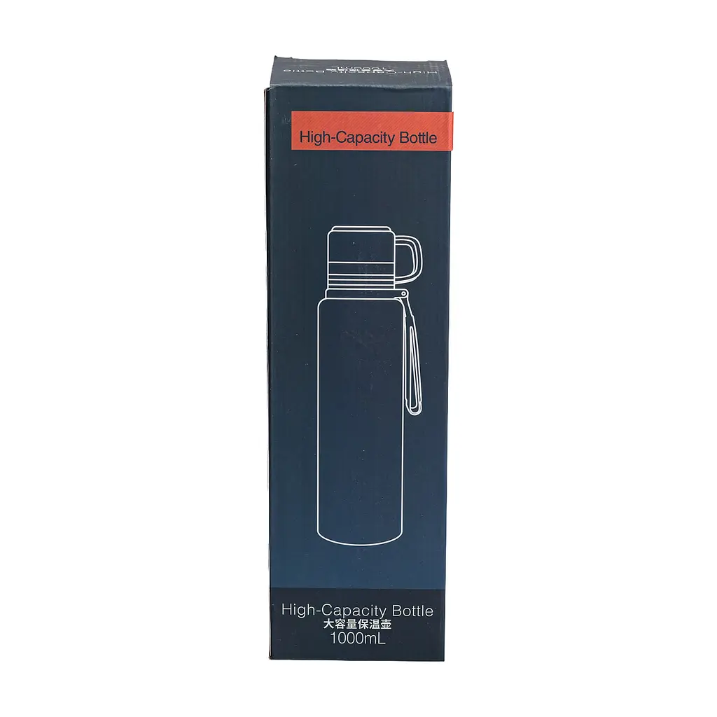 Термос High Bottle 1 л із заварником та фліп кришкою, білий Yiwu HP-14-28W - фото 15