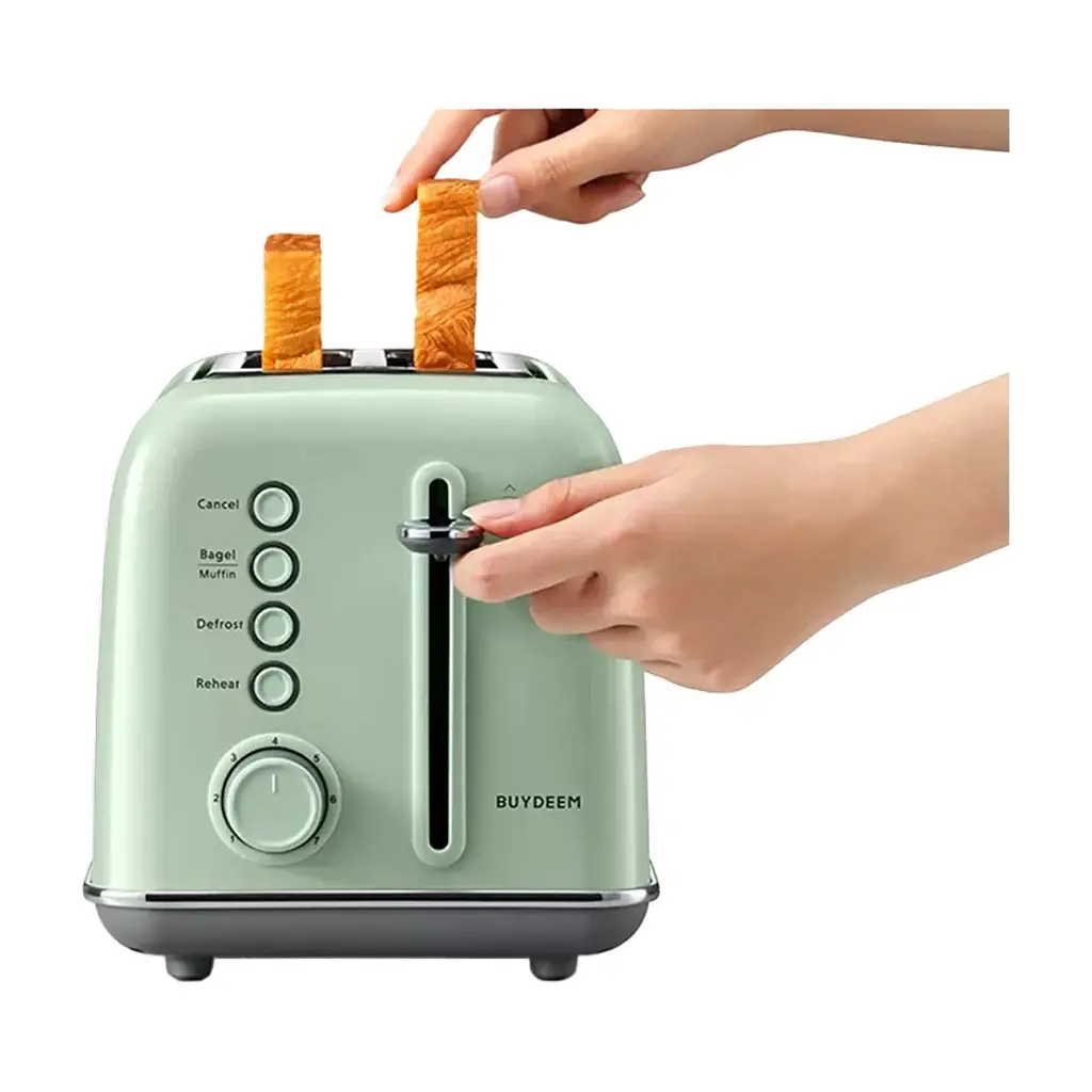 Тостер Buydeem DT620E Cozy Greenish (DT620E-CG/EU) - фото 7