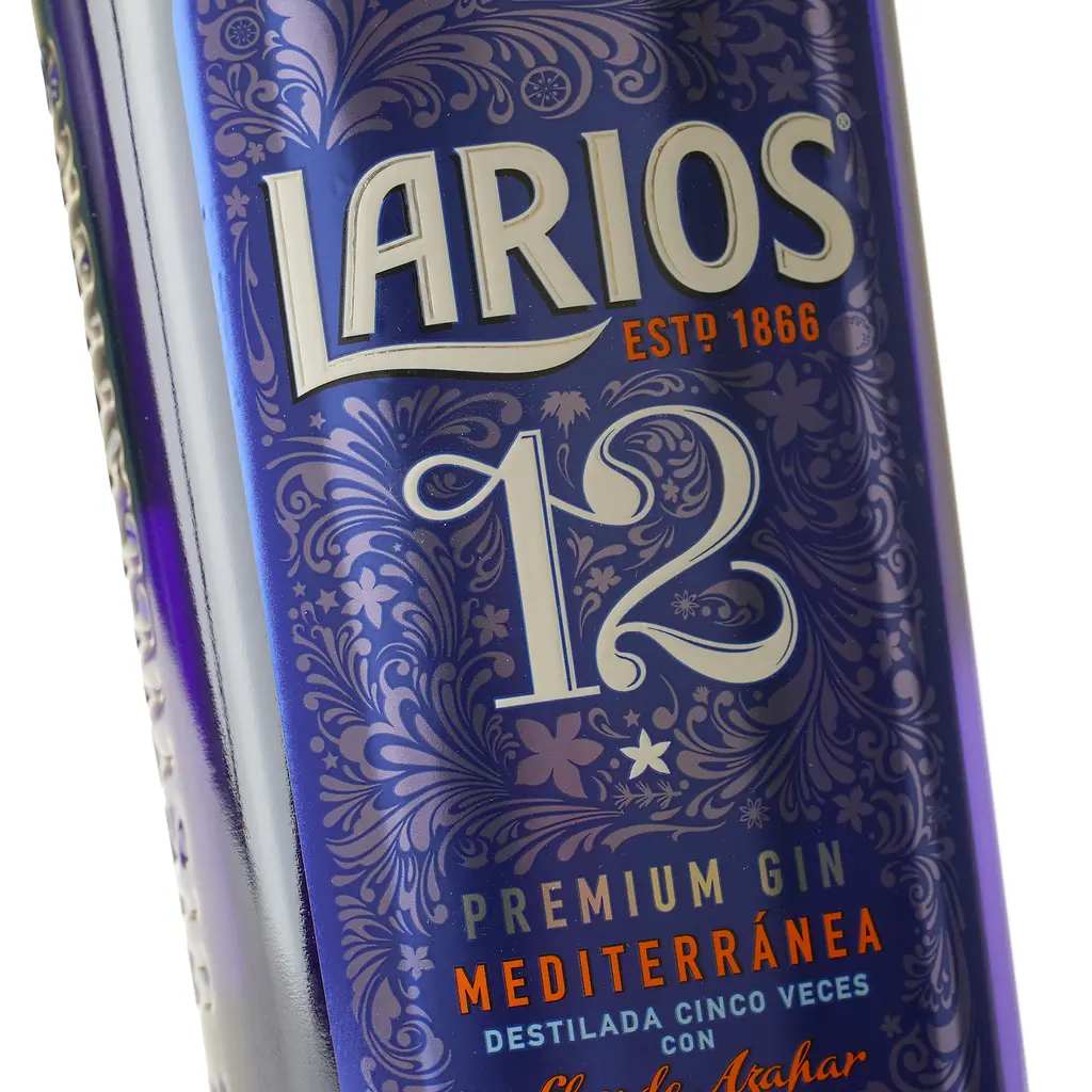 Джин Larios 12 Premium Gin, 40%, 1 л - фото 5