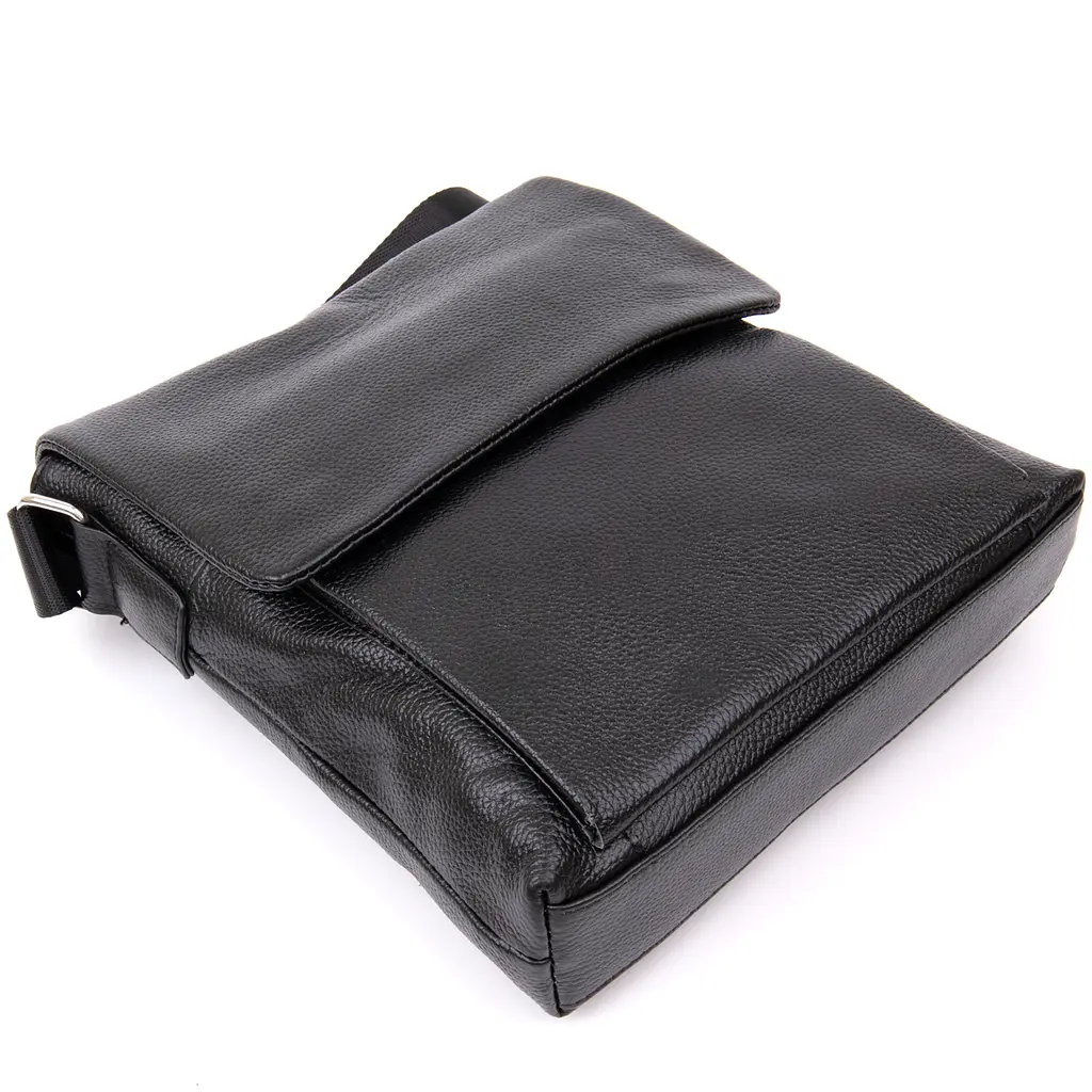 Кожаная сумка мужская Vintage 25х27х5 см sum0013942 - фото 4
