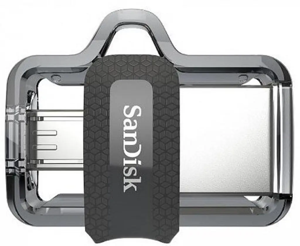 Flash-накопичувач 2 в 1 - SanDisk Ultra Dual Drive OTG M3.0 256Gb (150Mb/s) - фото 3