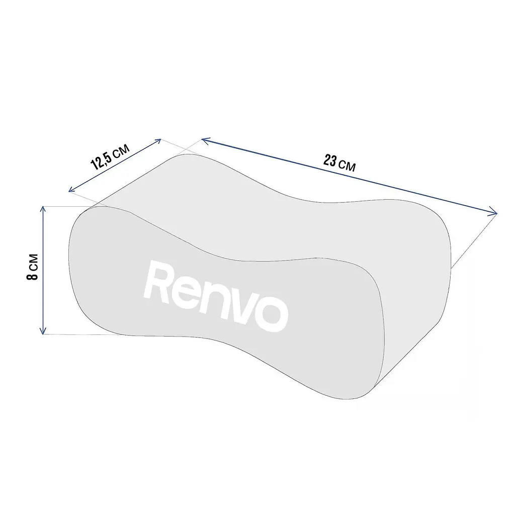 Колобашка для плавания Renvo Splash Синий Белый Уни 8х15,5х23 см (2SP100-04) - фото 2
