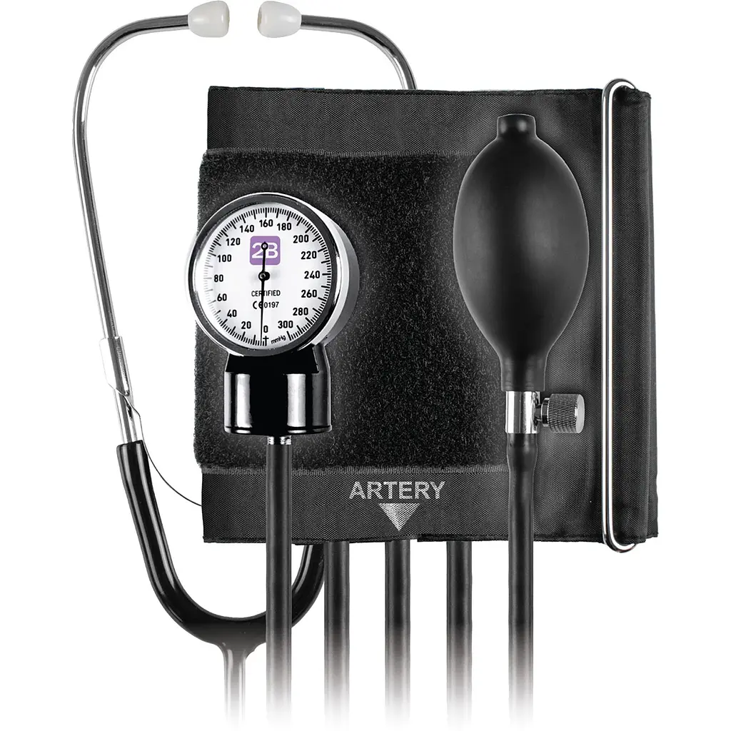 Тонометр 2B МС-50 механический со встроенным стетоскопом - фото 2