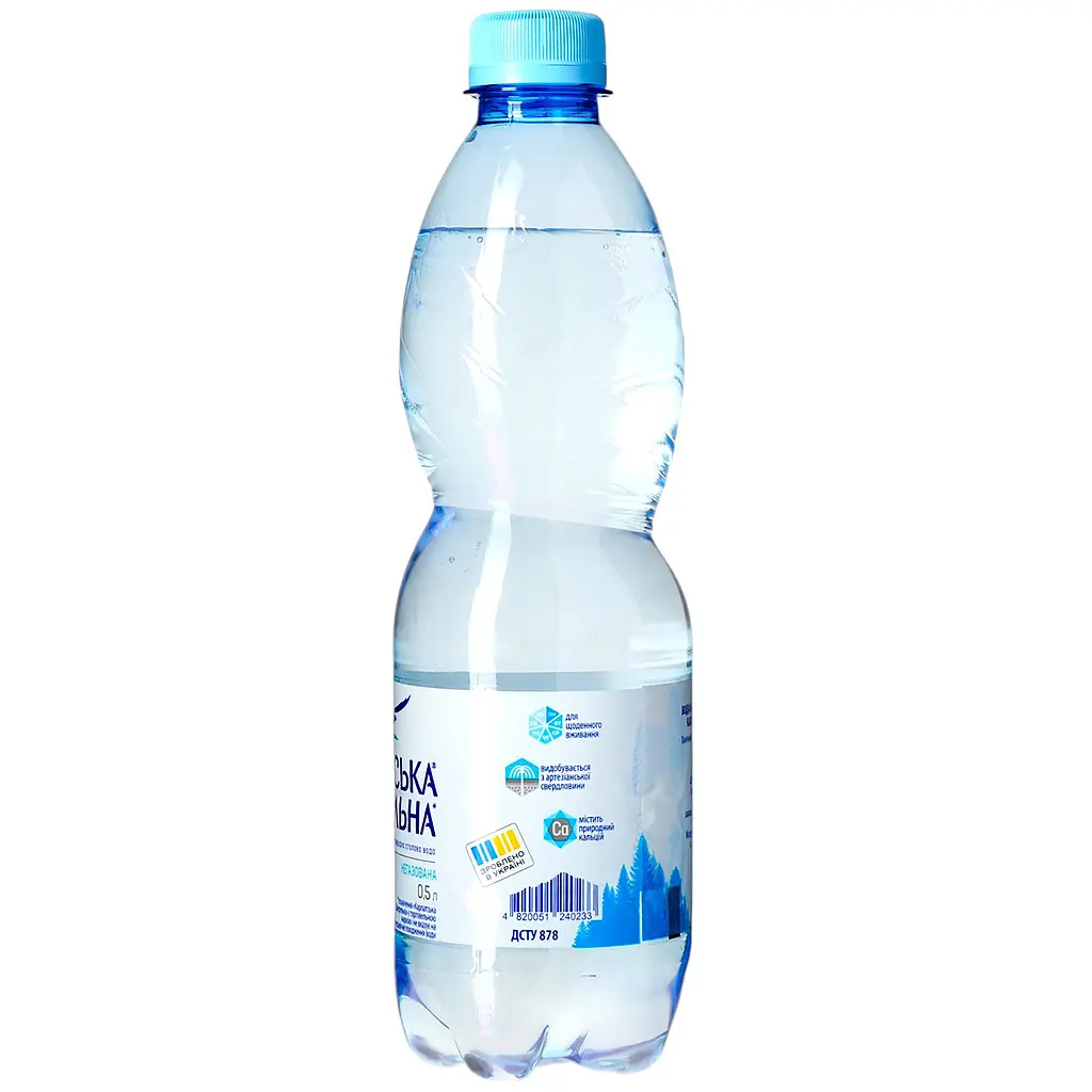 Вода мінеральна Карпатська Джерельна негазована 0.5 л - фото 4