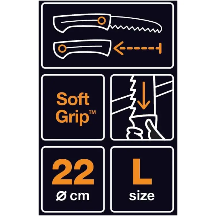 Садова пила Fiskars Xtract SW75 L 123880 (1000614) - фото 7