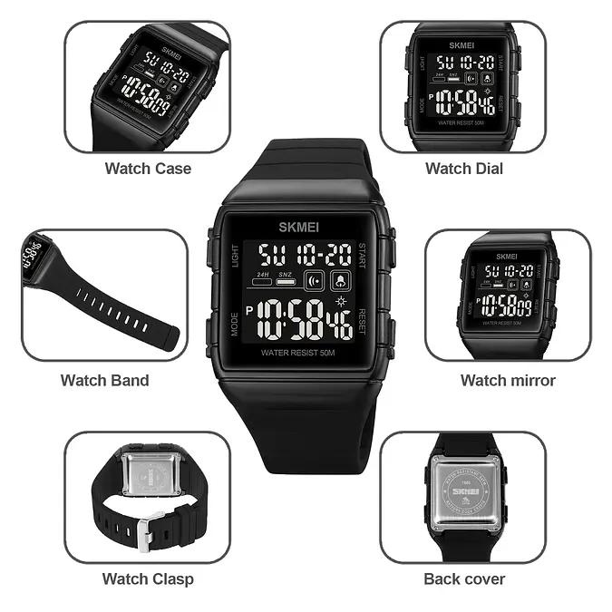 Годинник Skmei Quadro - фото 7