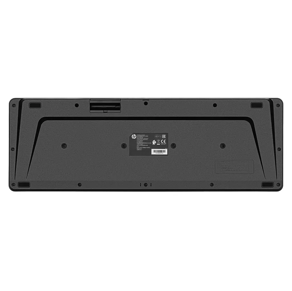 Клавіатура мембранна 220, 104key, WL, EN/UK, чорний HP teh0013824 - фото 4