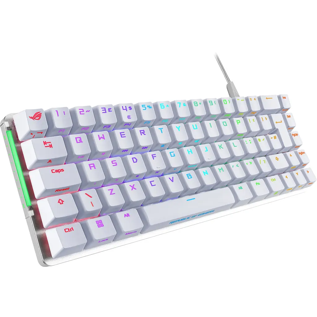 Клавіатура Asus ROG Falchion Ace NX Red PBT White [90MP0346-BKUA11] [116086] - фото 3