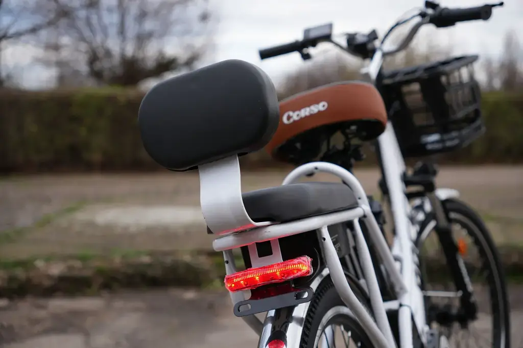 Электровелосипед Двухместный Corso Rocco 26 дюймов (500W 48V 20Ah) Shimano 7 скоростей Белый - фото 12