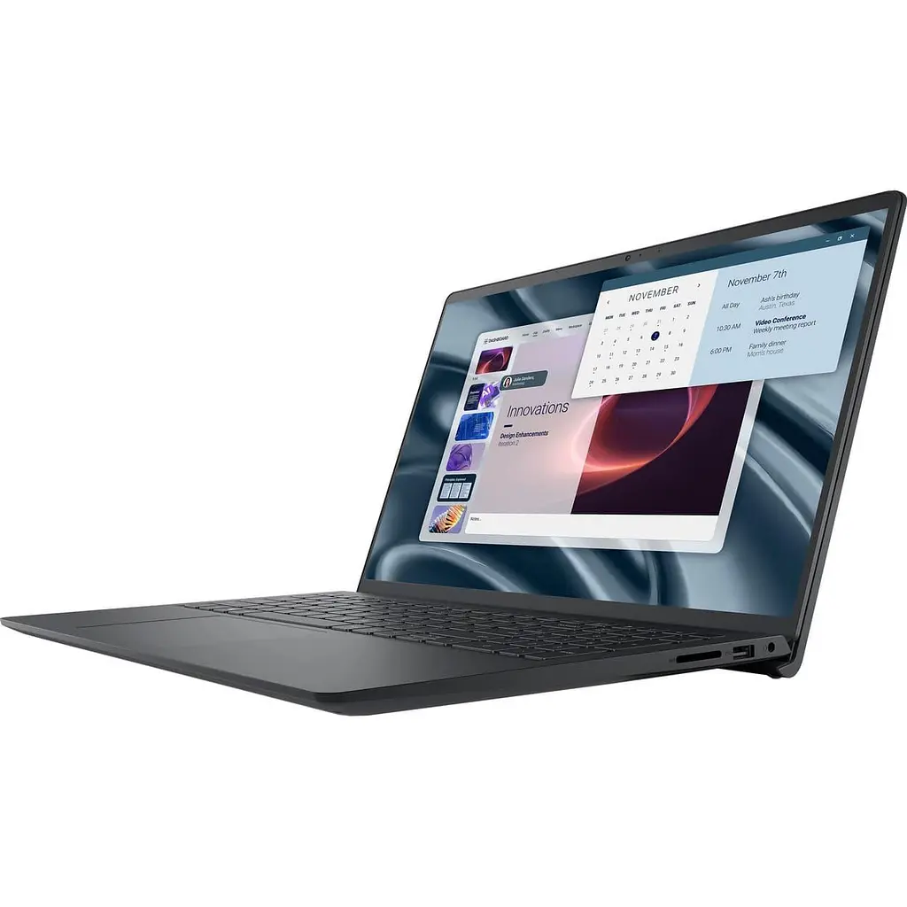 Ноутбук Dell 15.6 Pro 15 Essential FHD AG/Ryzen 3 7320U/8GB/512SSD/UMA/DOS/Black (PV15255MDO851UA_UBU) - фото 3