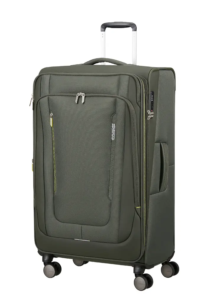 Валіза 79 См American Tourister WANDERLITE DARK KHAKI 79x48x31(34) MJ6*04006 - фото 3