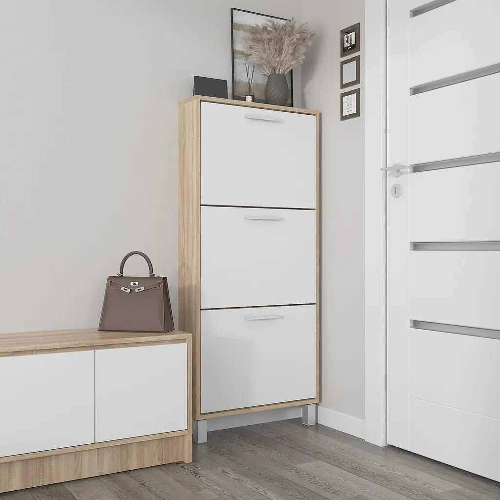 Полиця для взуття Flamecame підлогова з ДСП F-160 - фото 4