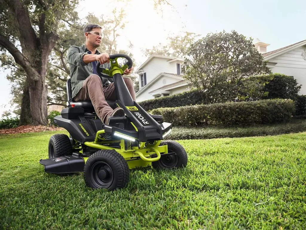 Газонокосарка-райдер Ryobi RY48RM76A акумуляторна 48V - фото 4