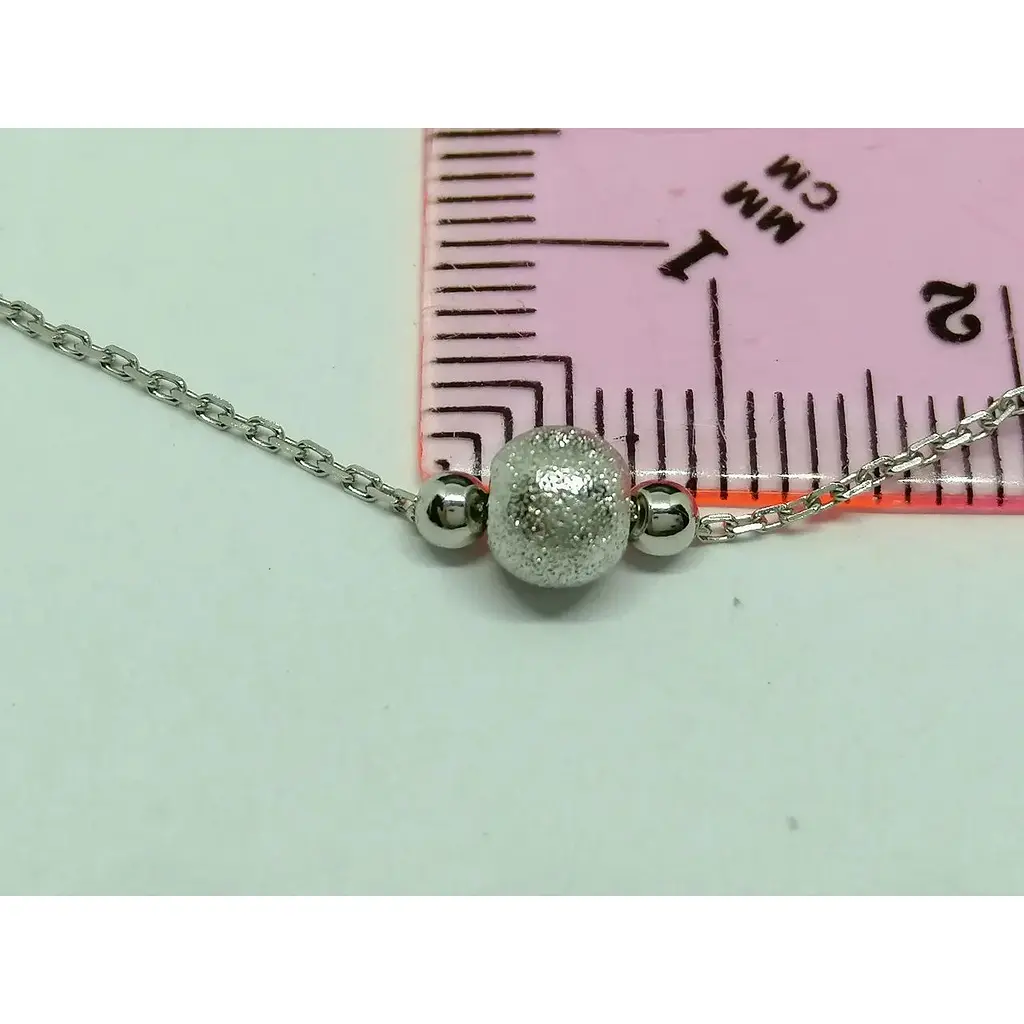 Срібне кольє Qvaliz Кульки. 90801135 - фото 4