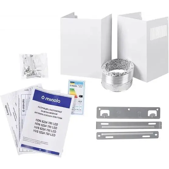 Витяжка Minola HDN 5224 WH 700 LED - фото 9