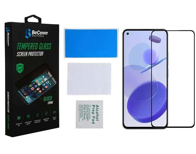 Скло захисне BeCover Xiaomi Mi 11 Lite Black (706909)