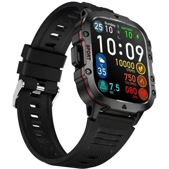 Розумний смарт-годинник Lige Smart Expert Nano каучук 2 ремінці - фото 2