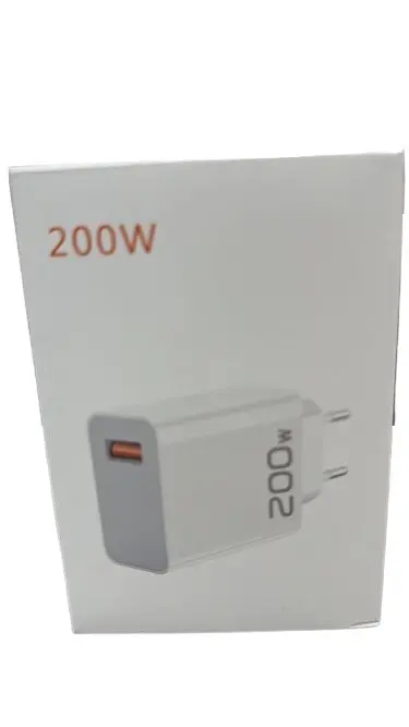 Мережевий зарядний пристрій 200W Xiaomi Швидка зарядка QC/PD для смартфонів та ноутбуків Блок живлення - фото 2