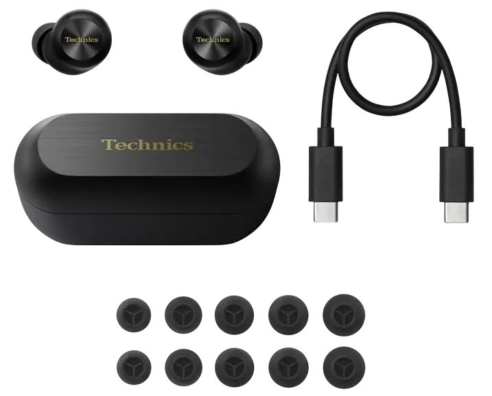 Навушники Technics EAH-AZ100-K Black - фото 5