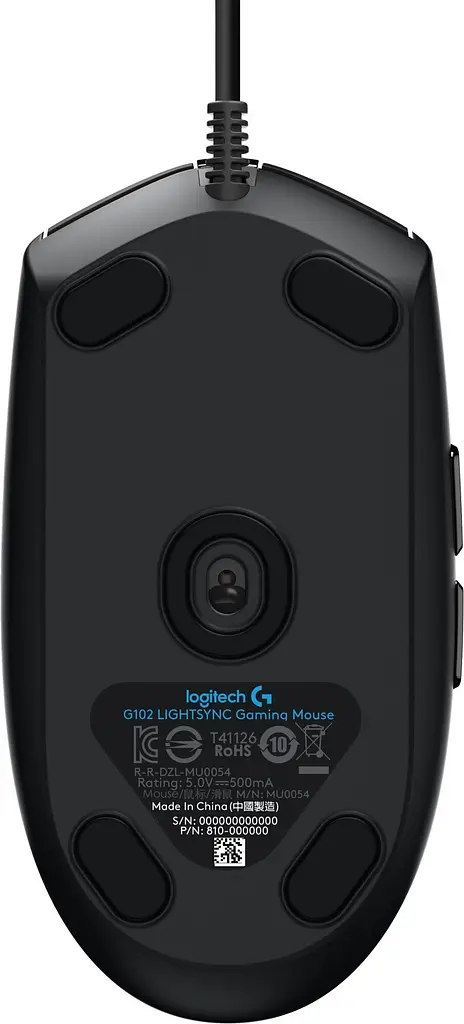 Миша Logitech G102 Lightsync USB black (910-005808 / 910-005823) - фото 4