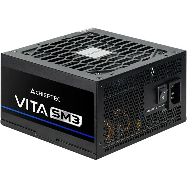 БП 650W Chieftec VITA SM3 BPX-650-C ATX 3.1 120mm, 80+ Bronze, Semi modular, Retail (BPX-650-C) - фото 9