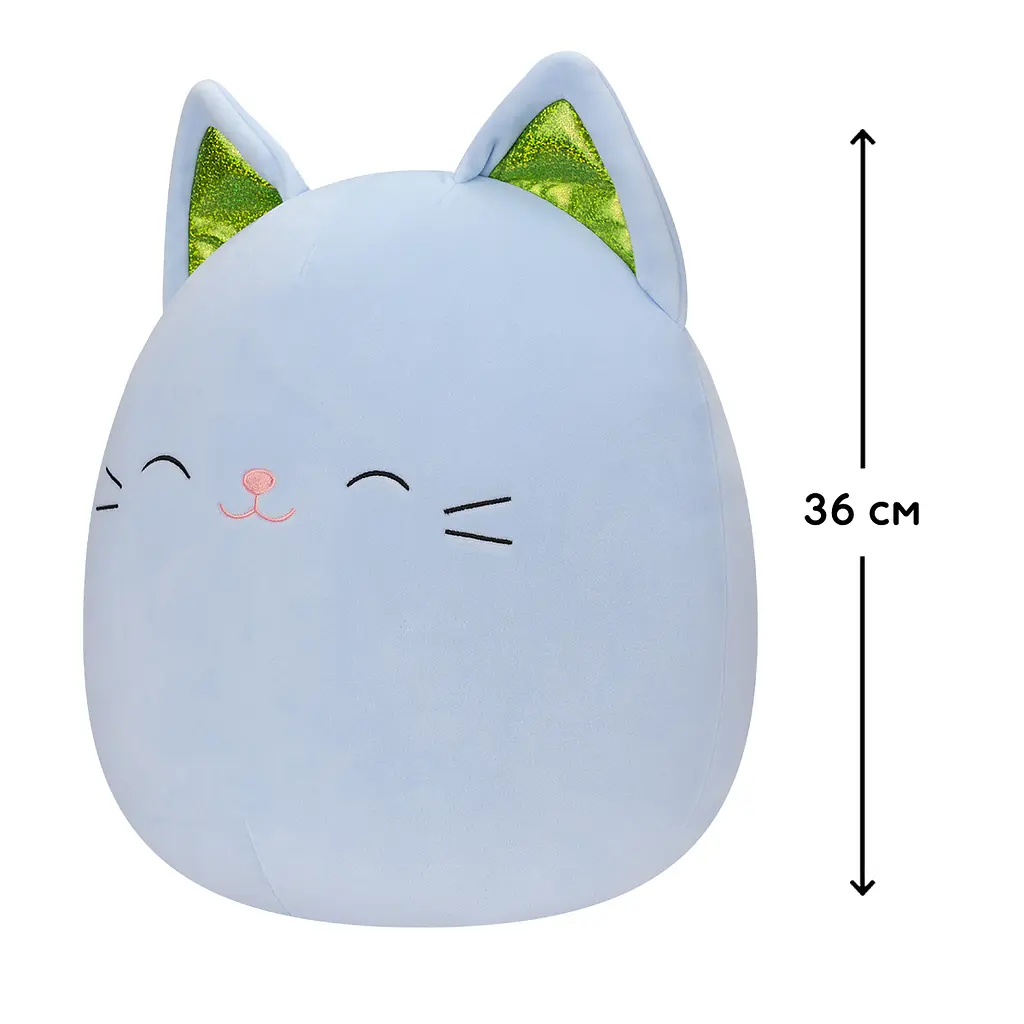 Мягкая игрушка Squishmallows Кот Джованни 36 см (SQCR03223) - фото 4