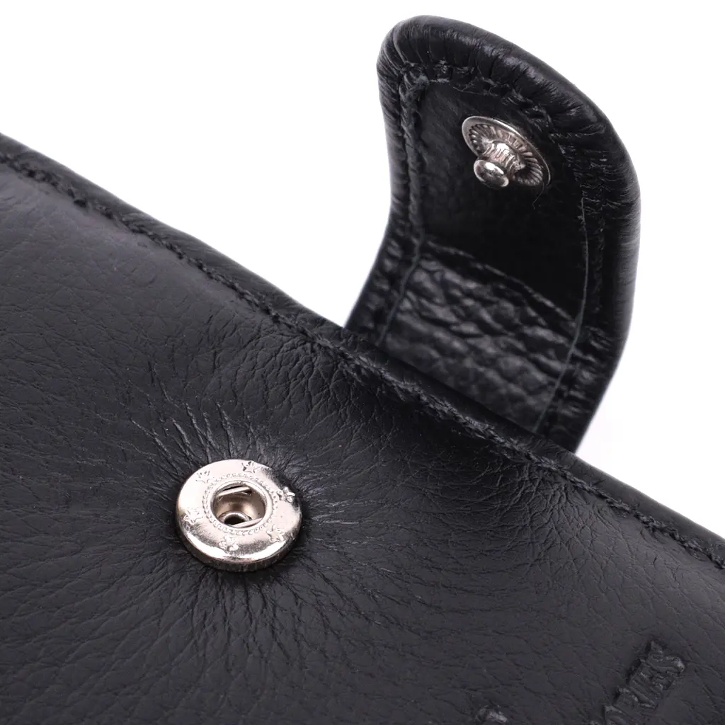 Кожаный мужской бумажник ST Leather 11,2х9,5х2 см acs0028285 - фото 3