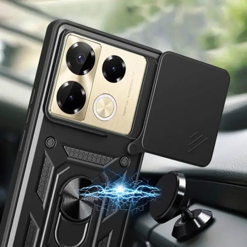 Чохол до мобільного телефона BeCover Military Infinix Note 40 Pro (X6851) Black (712160) - фото 4