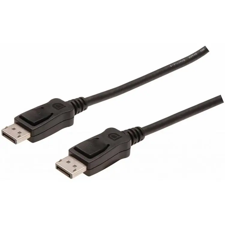 Кабель мультимедійний DisplayPort M to DisplayPort M 1.0m Assmann (AK-340103-010-S)