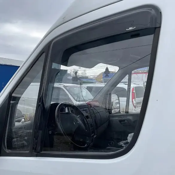 Дефлектори вікон вітровики HIC для Mercedes Sprinter (W906) / Crafter 2006- Вставні Оригінал (MB27-IN) - фото 4