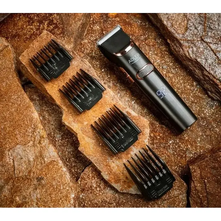 Машинка для стрижки аккумуляторная Adler AD 2832 + насадки - фото 10