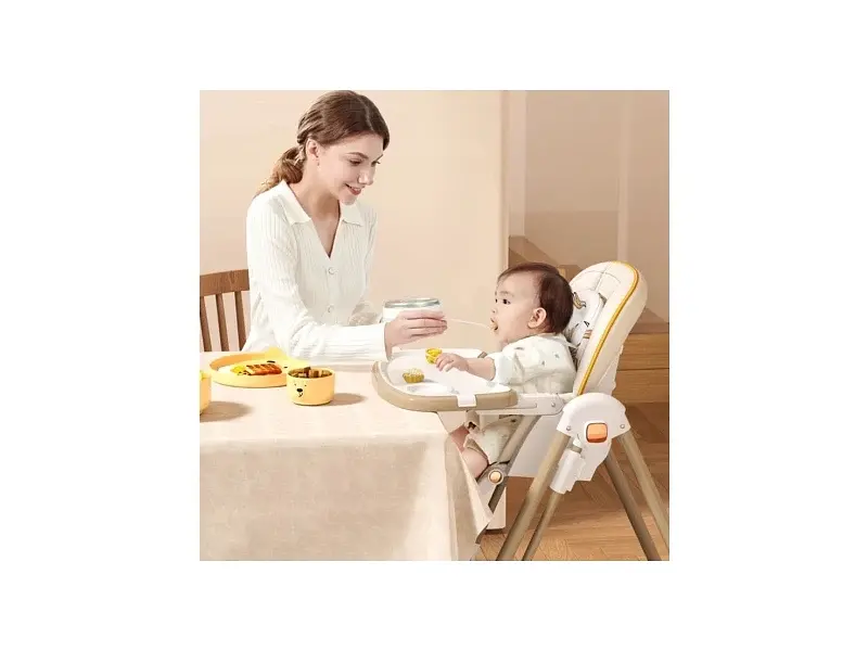 Стільчик-шезлонг для годування 2 в 1 Kidilo Baby Chair Z901 pink (11-3) - фото 8