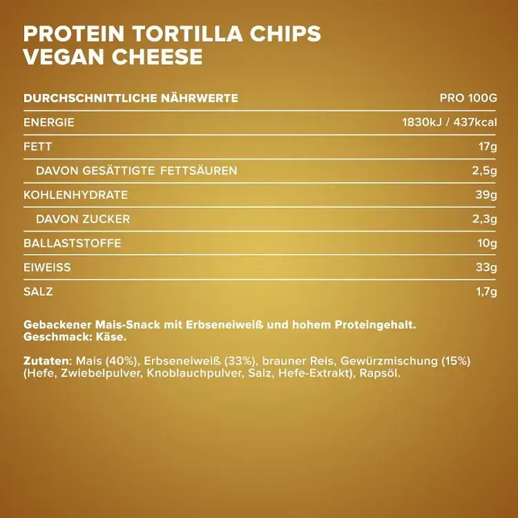 Протеїнові чипси IronMaxx Protein Tortillas Барбекю 60 г - фото 2